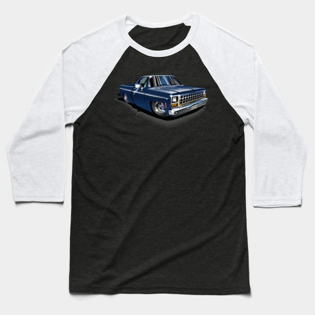 Cartoon lowrider Baseball T-Shirt by Mechanik